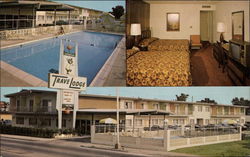 Urbana TraveLodge Postcard