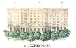 The Copley Plaza Boston, MA Postcard Postcard