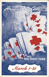 American National Red Cross Postcard