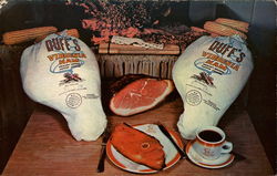 Duff's Virginia Hams Postcard