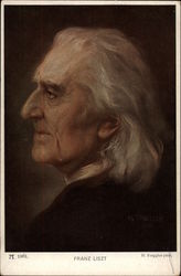 Franz Liszt Postcard