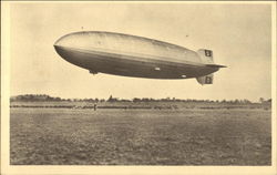 Nazi Zeppelin Postcard