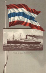 P.M.S.S. Co.'s Manchuria Postcard