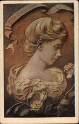 The Debutante Women Postcard Postcard