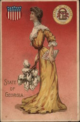 State of Georgia Postcard