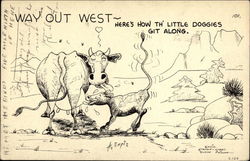 Way Out West Postcard