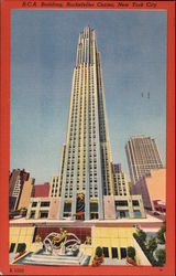 RCA Building, Rockefeller Center Postcard