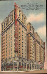 Hotel Times Square New York, NY Postcard Postcard