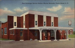 Post Exchange Station, Marine Barracks Postcard