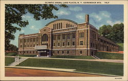 Olympic Arena Lake Placid, NY Postcard Postcard