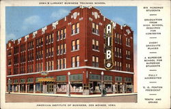 American Institute of Business Postcard