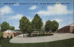 Dixie Lee Motel Martel, TN Postcard Postcard