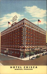 Hotel Chisca Memphis, TN Postcard Postcard