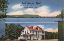 Fort Hunter Hotel Harrisburg, PA Postcard Postcard