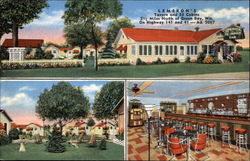 Lemeron's Tavern and 33 Cabins Postcard