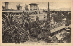 Mission Inn - Court of Birds Postcard