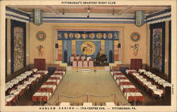 Harlem Casino Pittsburgh, PA Postcard Postcard