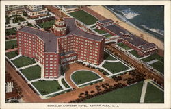 Berkeley-Carteret Hotel Asbury Park, NJ Postcard Postcard