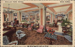 Dallas Park Hotel and Apartments Postcard