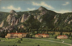 The Stanley Hotel, Rocky Mountain National Park Estes Park, CO Postcard Postcard