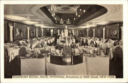 Pompeian Room - Hotel Whitehall New York, NY Postcard Postcard