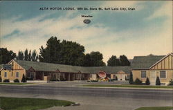 Alta Motor Lodge Postcard