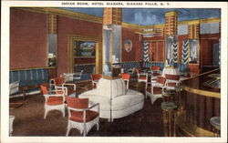 Indian Room, Hotel Niagara Niagara Falls, NY Postcard Postcard