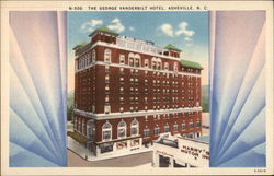 The George Vanderbilt Hotel Asheville, NC Postcard Postcard