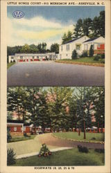 Little Homes Court Asheville, NC Postcard Postcard