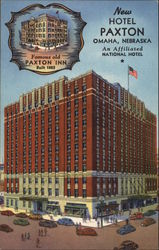 Hotel Paxton Omaha, NE Postcard Postcard