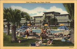 Hotel Flamingo Las Vegas, NV Postcard Postcard