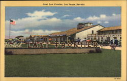 Hotel Last Frontier Postcard