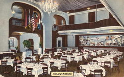 Headquarters Restaurant New York, NY Postcard Postcard