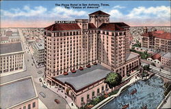 The Plaza Hotel San Antonio, TX Postcard Postcard