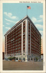 Hotel Blackhawk Postcard