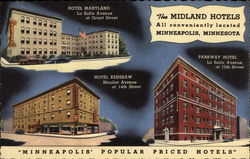 The Midland Hotels Postcard