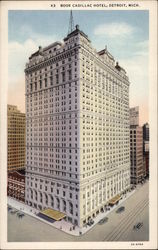 Book Cadillac Hotel Detroit, MI Postcard Postcard