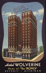 Wolverine Hotel Postcard