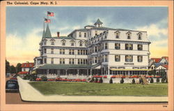 The Colonial Cape May, NJ Postcard Postcard