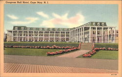 Congress Hall Hotel Cape May, NJ Postcard Postcard