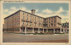 Hotel Lafayette Postcard