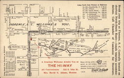 The Hi-Way Florence, SC Postcard Postcard