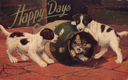 Happy Days Artist Signed Postcard Postcard