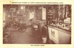 Wiggins Old Tavern At Hotel Northampton Postcard