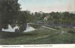 Perry Pond And Bridge Postcard