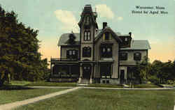 Home For Aged Men Postcard