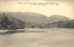 Cadillac And Flying Squadron Mountains, Acadia National Park Mount Desert Island, ME Postcard Postcard