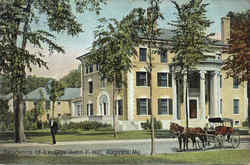 Residence Of Ex-Gov. John F. Hill Postcard