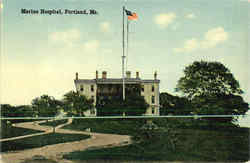 Marine Hospital Postcard