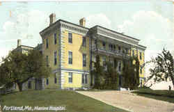 Marine Hospital Postcard